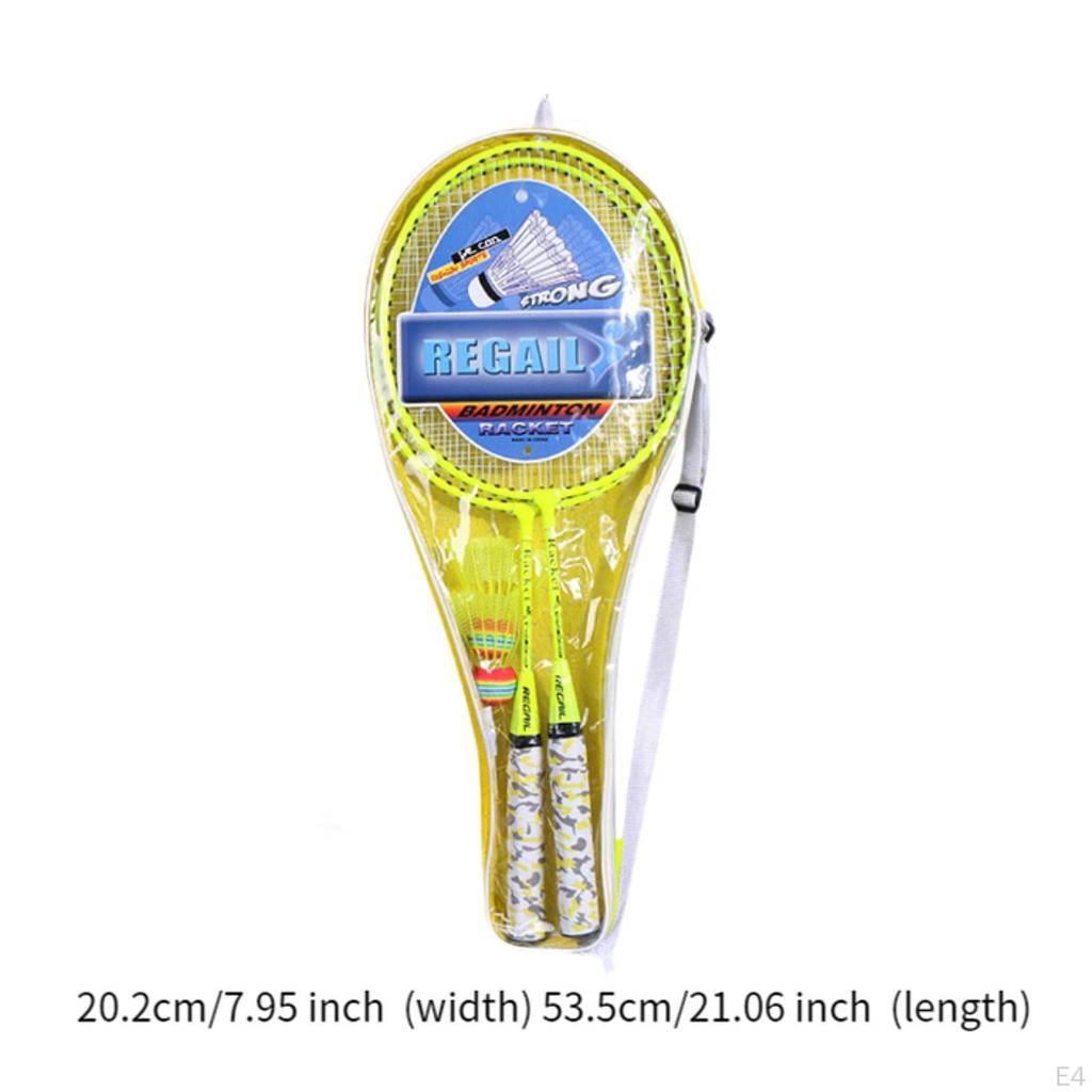 Badminton Schläger Bundle Griff Outdoor Sport Set