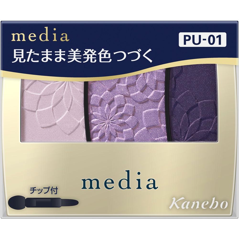 

Тени для век Media Color N Pu 01 3.1 G kaNebow Cosmetics