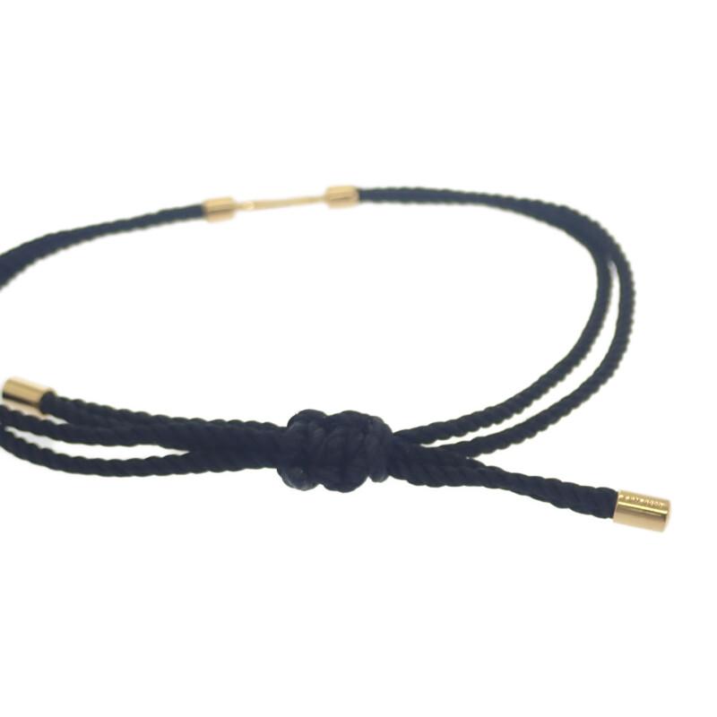 CELINE  Bracelet Black/gold Metal Women
