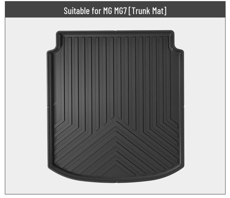 MG7 2023 Umweltfreundliches Auto TPE Sitzmatten & Kofferraum Dekorteppich