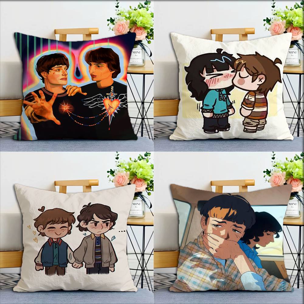 BByler FanarT World Various Sizes Square Pillow Case For Car Home Bedchamber Decor