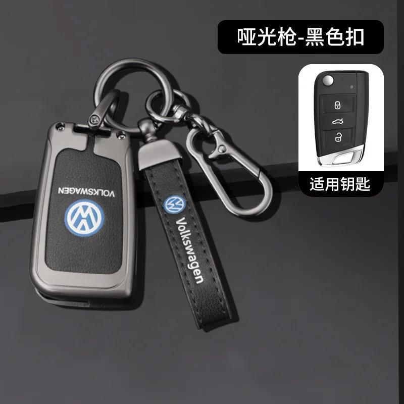 

2025 Hot Car Remote Key Fob Case Cover Protector Shell For Volkswagen VW Polo Golf 7 MK7 Tiguan Passat Jetta E-golf Keychain Acc