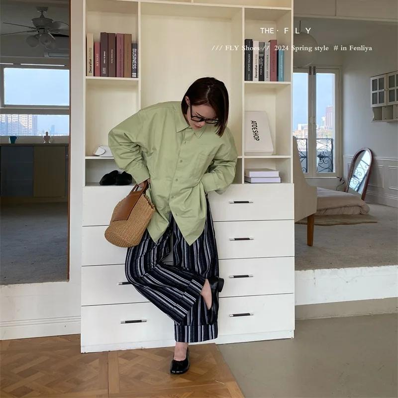 Fashion NEW Slipt Toe Ankle Strap Women Pumps Chunky Round Heels Buckle High Heels Leather Vintage Spring Tabi Shoes for Women