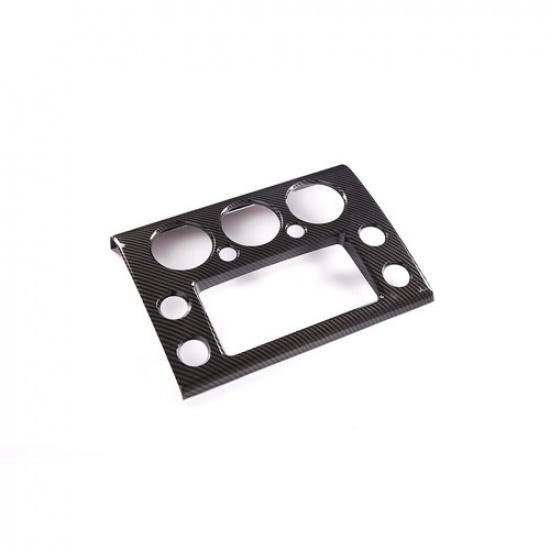 ABS Carbon Fiber Navigation Panel Cover Trim for Toyota FJ Cruiser 2007-2014