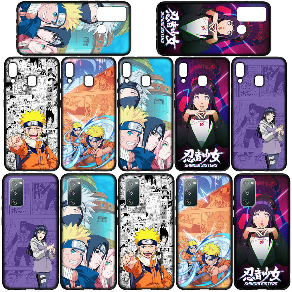 Phone Case for Samsung Galaxy S25 S23 S24 Ultra FE Plus A05 A06 A15 A16 A36 A37 A35 A54 A55 A56 A57 A25 A26 A53 A17 Hinata Hyuga Poster Naruto Cover
