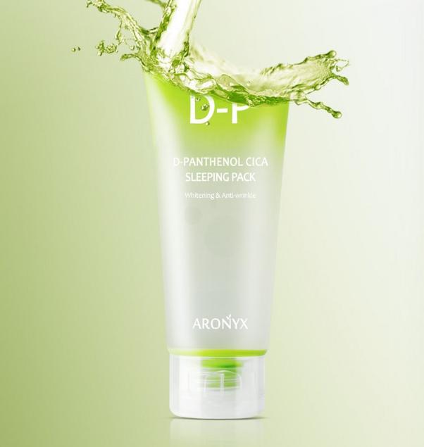 ARONIX D-Panthenol Cica Slaapmasker 100ml Nachtelijk Kalmerend Hydraterend Masker
