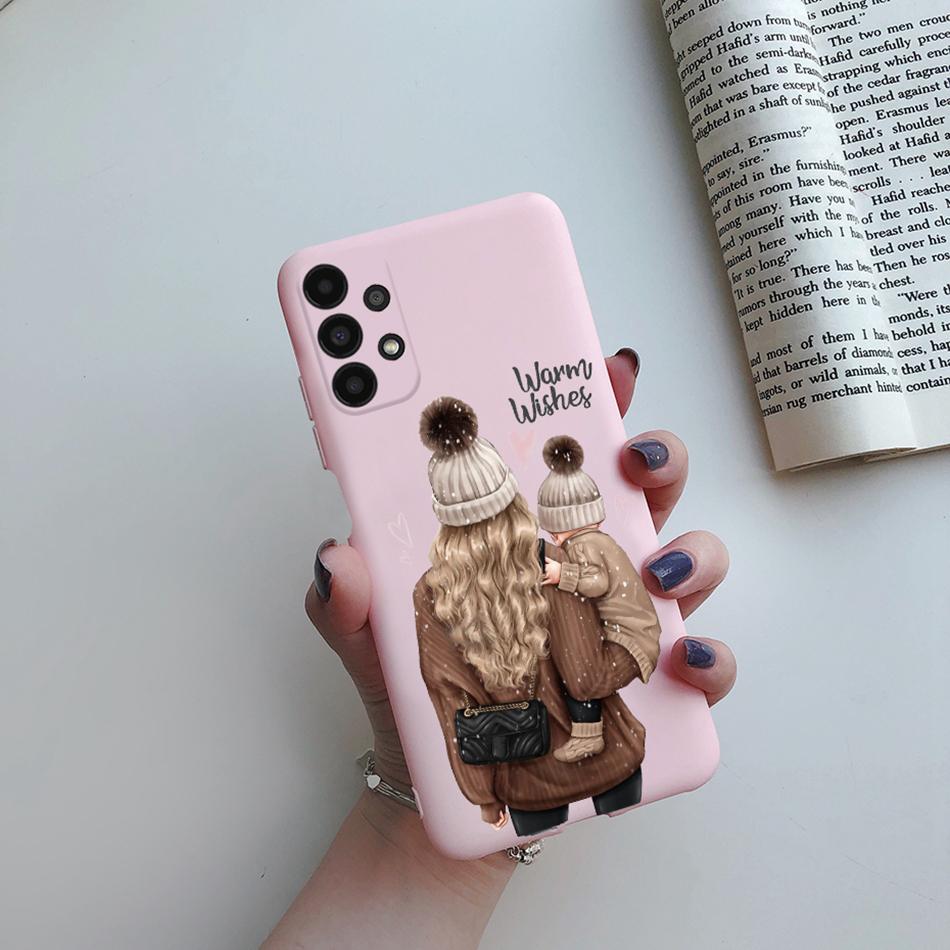 For Cover Samsung Galaxy A13 A33 A53 A73 5G Beautiful Girl Soft Silicone Case For Samsung A13 4G A 13 A135F GalaxyA13 Funda Case