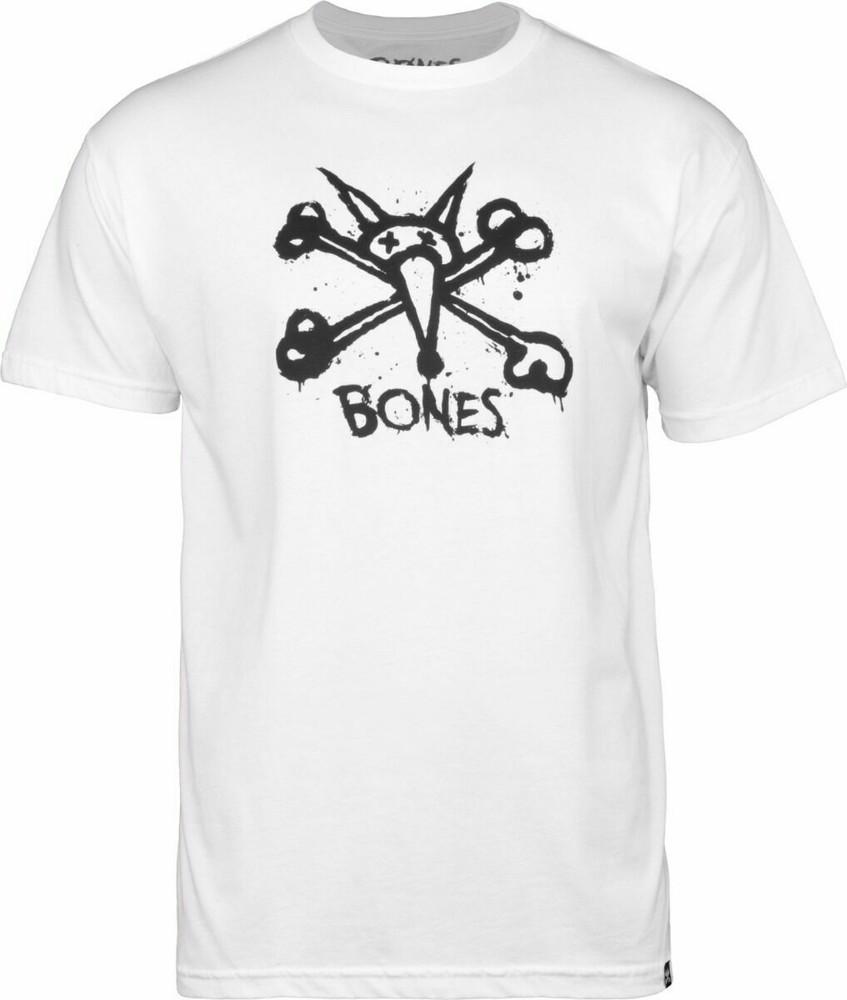 

Powell Peralta BONES CENTRAL Skateboard T Shirt WHITE Unisex T-Shirt S