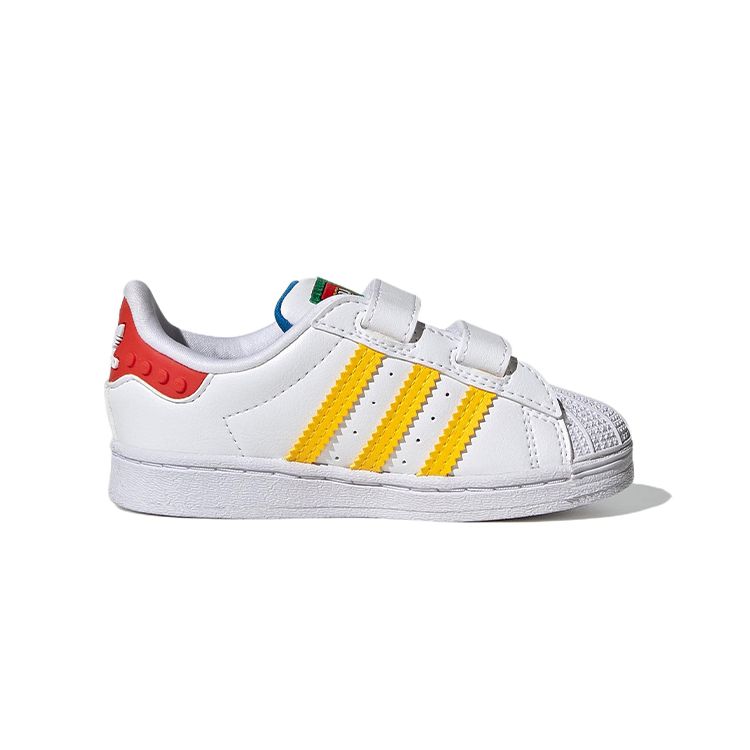 LEGO X Adidas Superstar I White Pantone Baby Sneakers Cloud-White GV8881