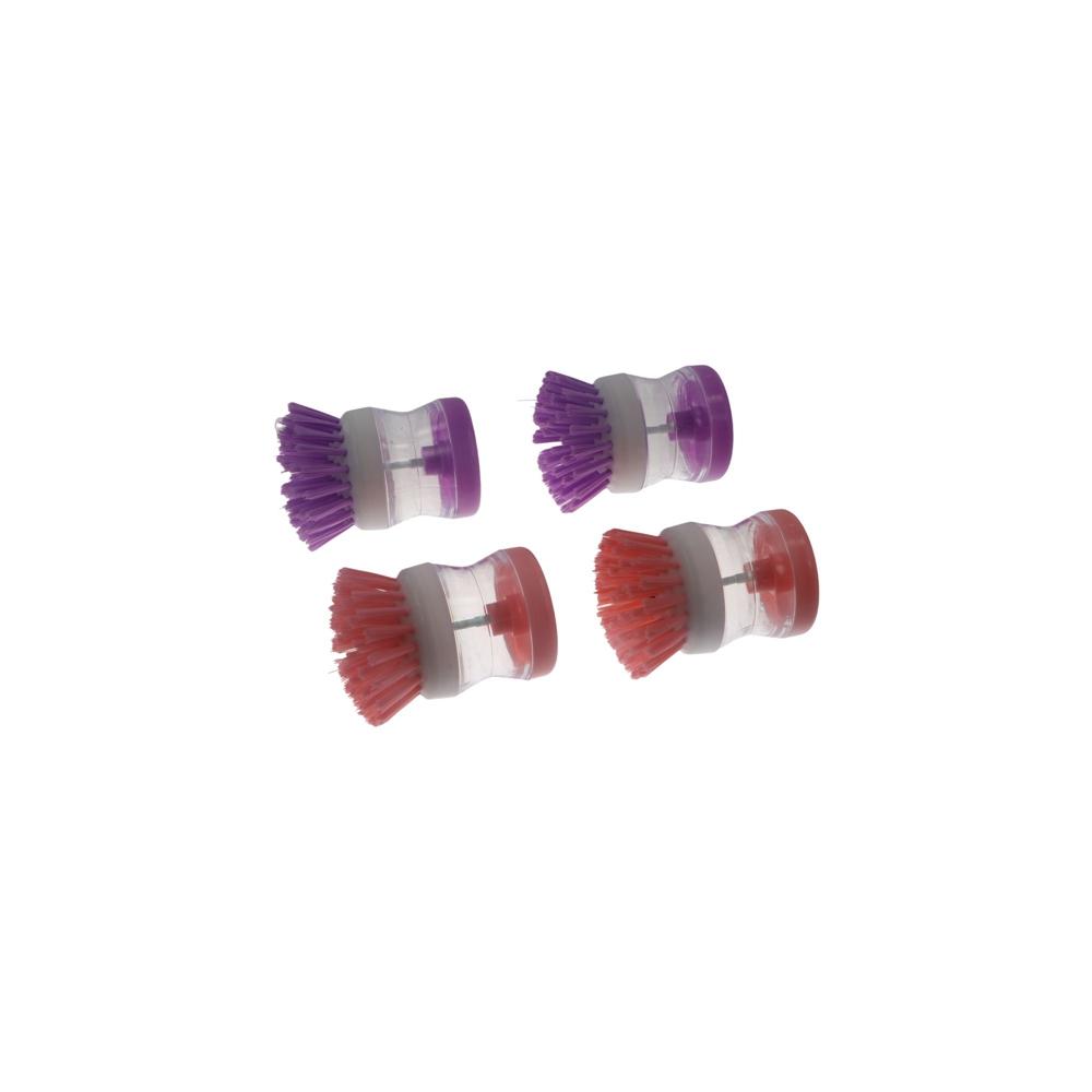 Soft Scrubber Soap Dispenser Household Press Type Dish Brush Cleaning Tool Pot Brush Cleaning Brush