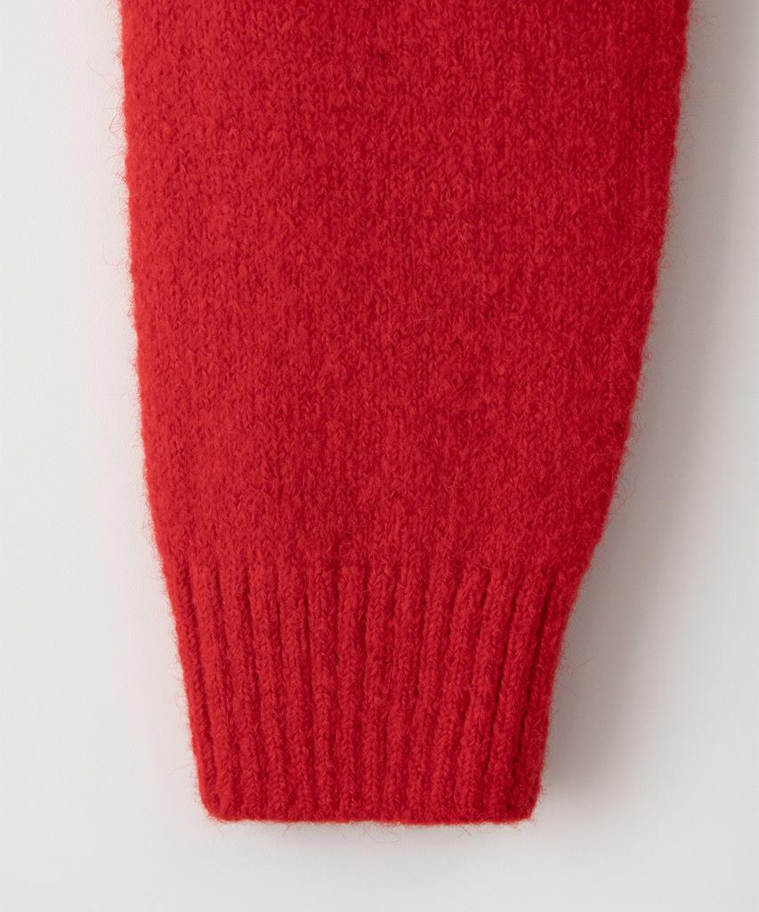 Sseomweeobeoteo Manon Alpaca Cardigan - Red