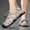Fashion Summer Men's Sandals Beach Shoes Handmade Breathable Design Wading Casual Beach Shoes Lightweight Soft Bottom Outdoor Sandals