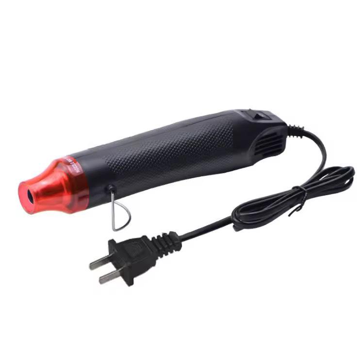 220V Heat Gun for Embossing, Shrink Film, Label Removal, and Phone Case Repair.