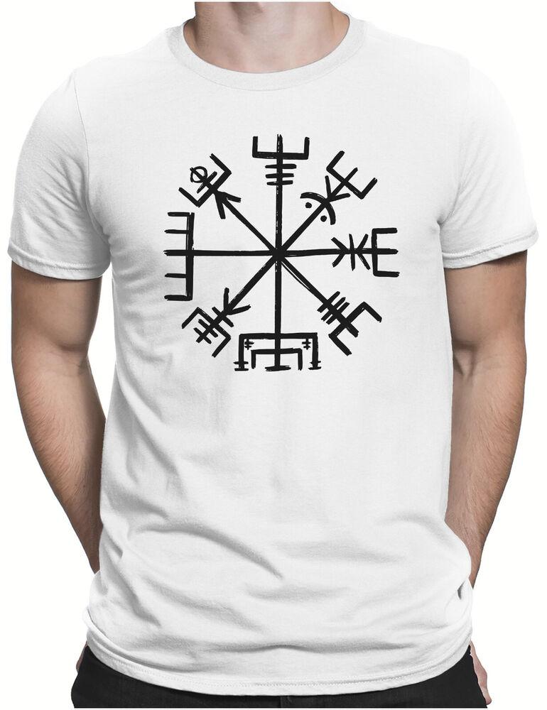 

Футболка унисекс Vegvisir Fun Nordic Compass Valhalla Vikings
