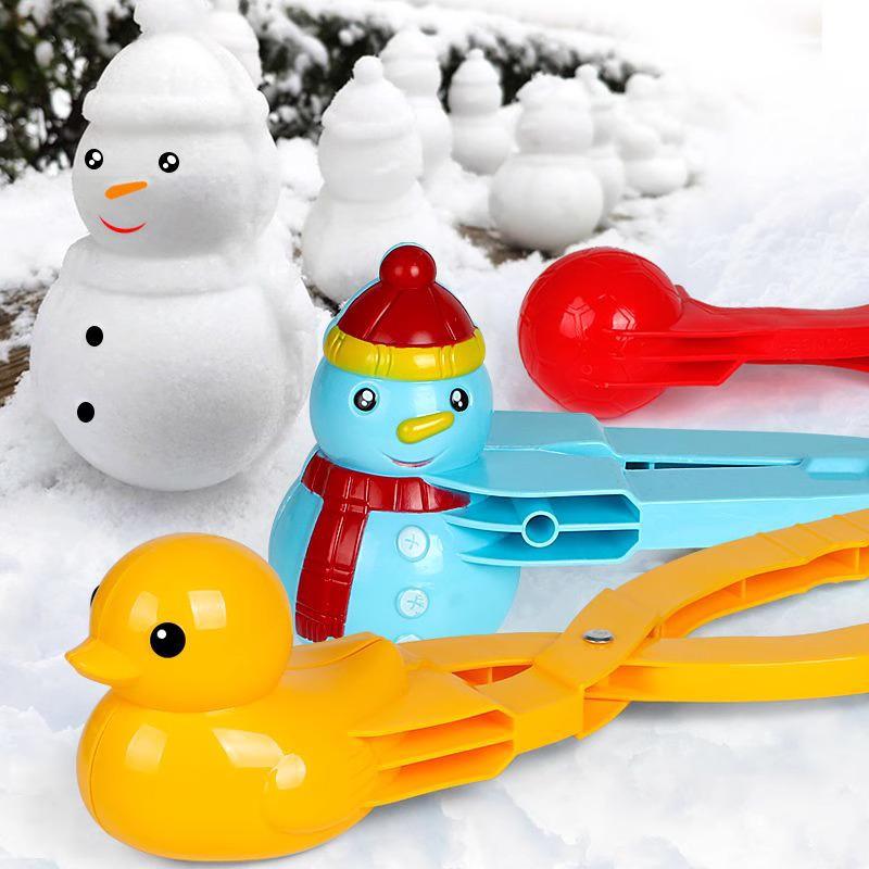 

Heart-Shaped Snowball Mold: Kids Winter Snow Playing Tool