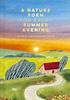 A Nature Poem for Every Summer Evening Hardback Book 9781849948616