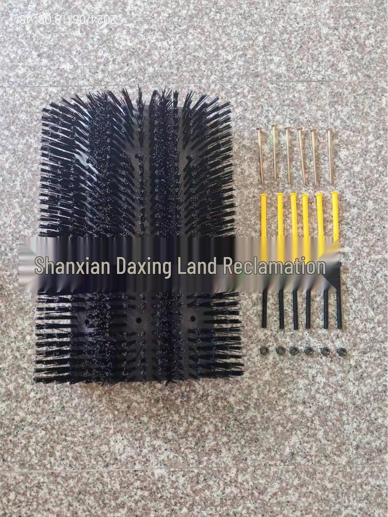 Bardzo Duża Składana Szczotka do Ciała Krowy – Trójsekcyjna Rolka do Masażu i Drapania do Czyszczenia Zwierząt Gospodarskich