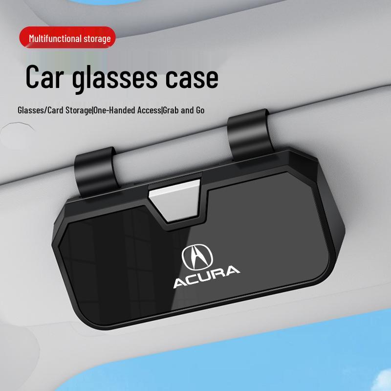 Acura MDX Sun Visor Sunglasses Case for ZDX/ILX/RDX/CDX/RLX Interior Enhancement