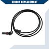 Hihaha No.MK585279/MK585280 ABS Wheel Speed Sensor/Mitsubishi Compatible FUSO CANTER/Mounting Position Rear Left Rear Right Rear Black 2pcs