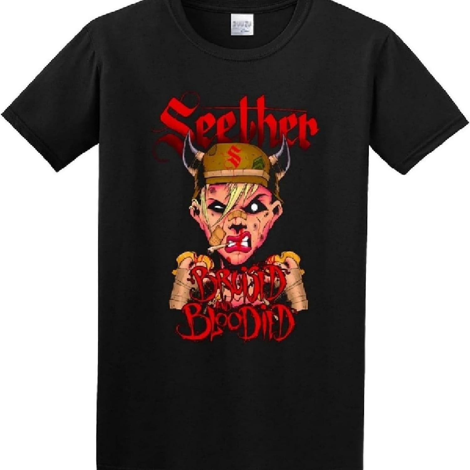 

Fashion T-Shirts Bruised and Bloodied Black XXXXXL чорний