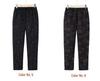 Women's High-Waist Fleece-Lined Lambswool Cotton Pants for Winter