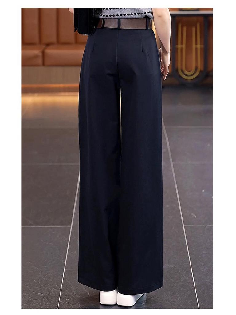 Women's 2025 Slimming Straight Loose Suit Pants - Spring/Autumn Fashion