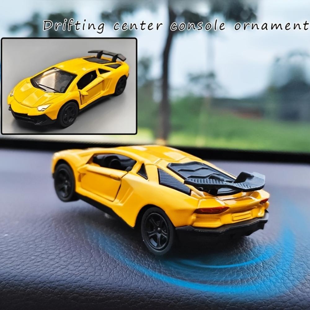 

Интерактивная дрифт-машина Декоративное украшение на приборную панель автомобиля - Настоящий спорт, Идеально для автолюбителей, Украшения для автомобиля 1 жёлтый