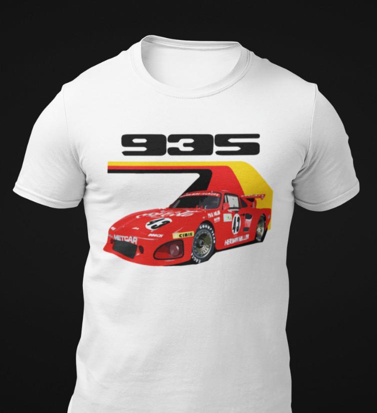 935 K3 Coke Livery Race Car Short-Sleeve Unisex T-Shirt S