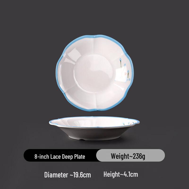 Diruien A5 Melamine Serving Plates
