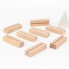10 PCS Wood Place Card Holders Wood Sign Holders Table Number Holder Stands Name Card Holders for Wedding Table Setting