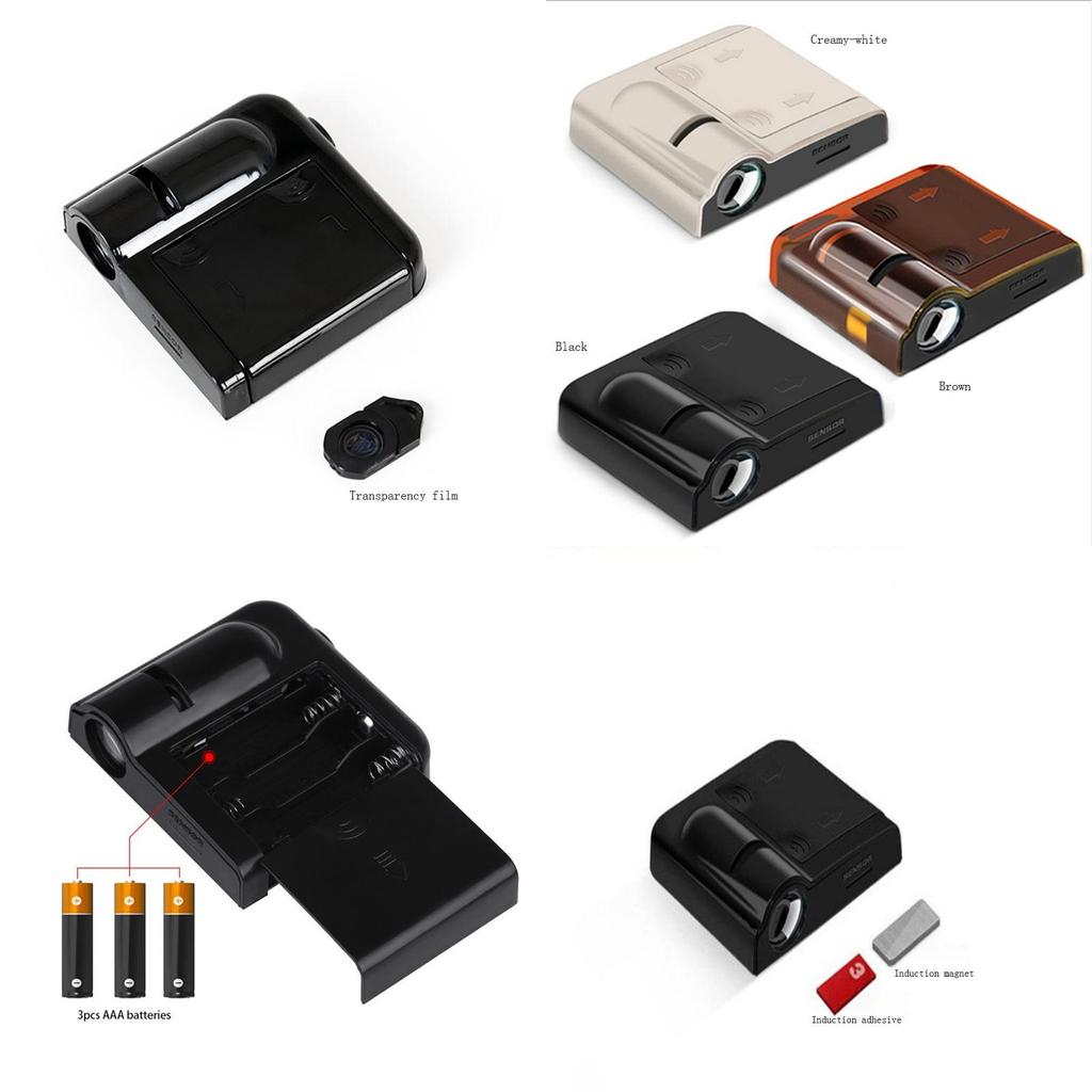 Kabelloser Auto-Tür-Willkommens-Laserprojektor Schatten-LED-Licht für Auto-Logo**