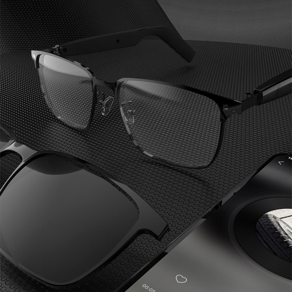 Lunettes Intelligentes de Traduction IA 144 Langues Audio Musique Appel Lunettes de Soleil Rechargeables Lentilles Polarisées Lunettes Intelligentes pour Hommes Femmes