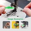Fish Mouth Sewing Machine Needle Threader, 2024 Upgrade Automatic Sewing Needle