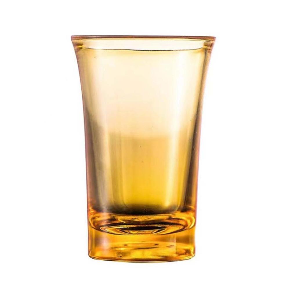 10pcs Plastic Shot Glass Unbreakable Vodka Cup Party Supplies Spirits Cup  KTV