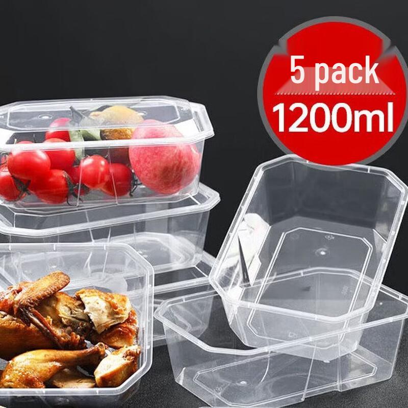MAXCOOK Disposable Square Thickened Takeout Containers