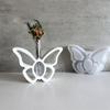 Butterfly Shape Hydroponic Vase Mold Diy Creative Butterfly Hollow Test Tube Flowerpot Concrete Craft Gift Diy Casting Mould