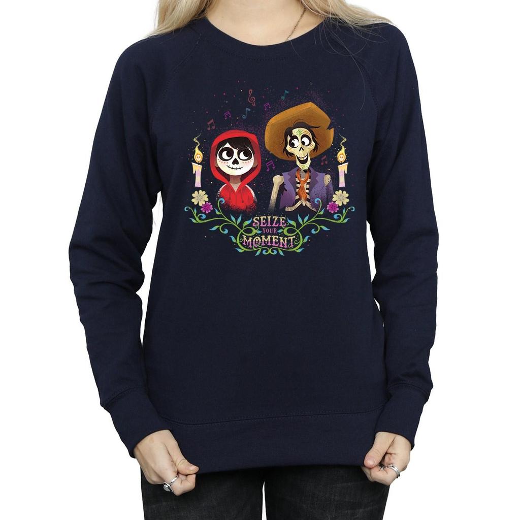 Disney Womens/Ladies Coco Miguel And Hector Sweatshirt