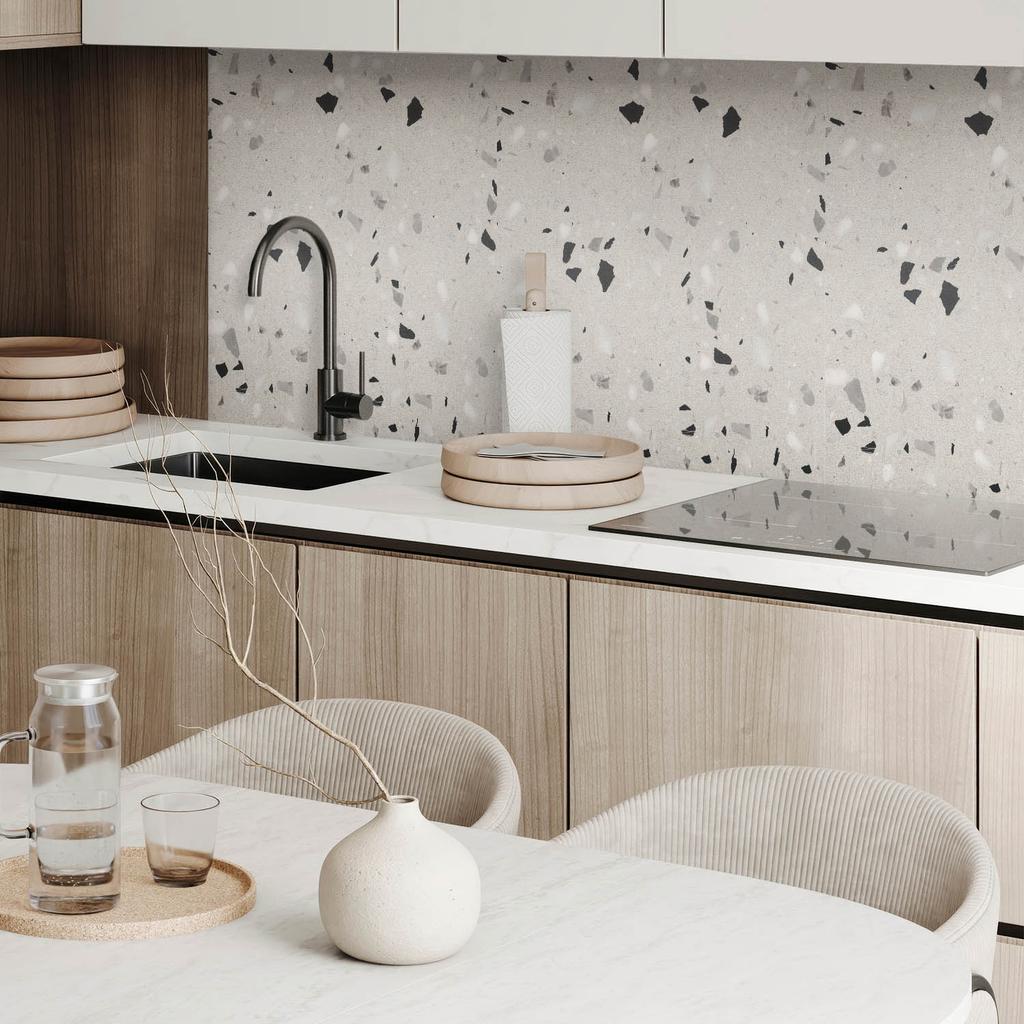 Self-Adhesive Vinyl Decorative Element for Home 120x60 Cm Pattern with Small Fragments