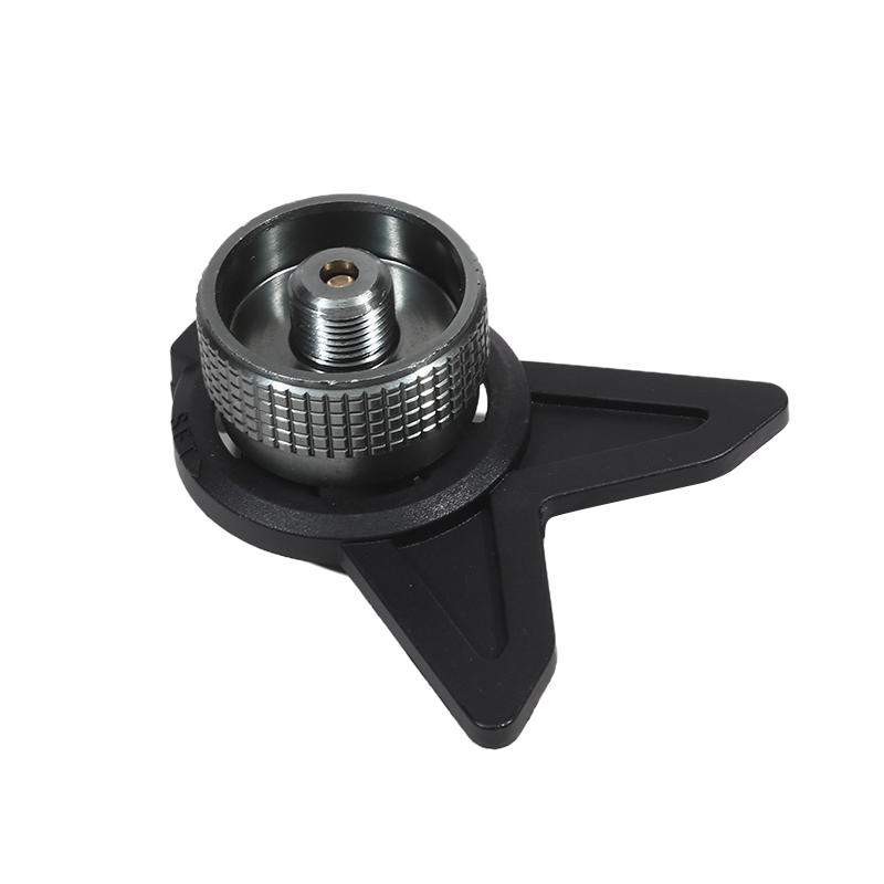 Camping Butane Adapter With Bracket Outdoor Portable Gas Tank Converter For Picnic Hiking Camping Equipment High Quality