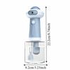 Automatic Press Smart Dog Soap Dispenser Portable Dog Washing Bubbler for 1.7W/1300mAh Portable