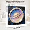 Pearl painting kit DIY Saturn planet space theme. home or office wall decoration