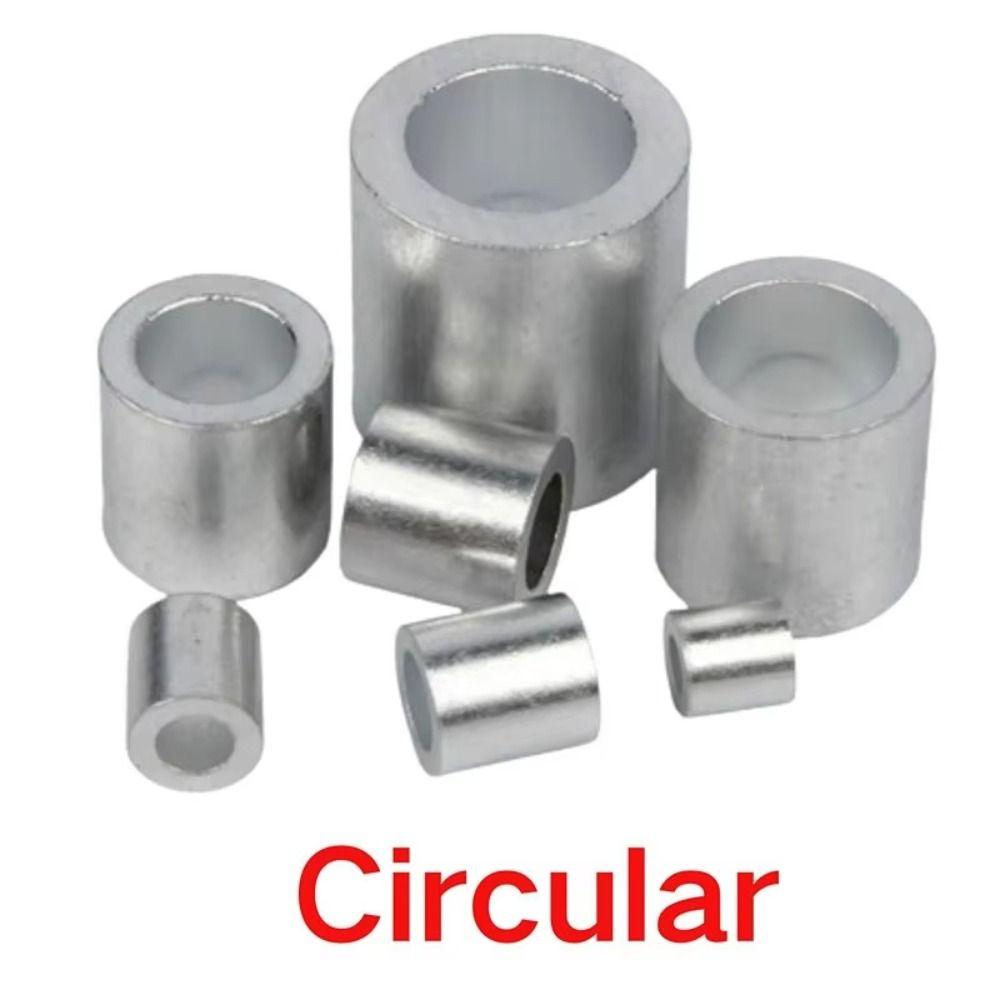 Aluminiummaterial Aluminium-Kabelklemmen Doppelbohrung Crimp-Hülse für Kabel Mechanische Befestigung