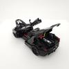 1:24 Ferrari LaFerrari Schwarzes Diecast Sportwagenmodell