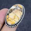 Brecciated Mookaite Gemstone 925 Sterling Silver Jewelry Ring Size 6