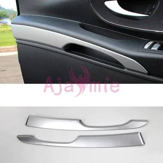 2014-2017 For Mercedes Benz Vito W447 Interior Cover Dashboard AC Outlet Trim Audio Handle Cup Holder Panel Chrome Accessories