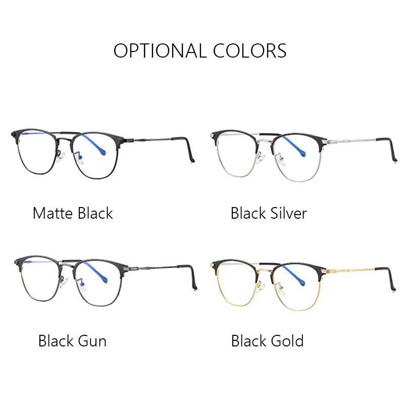 RBENN 2020 New Men's Anti Blue Light Computer Glasses Women Metal Frame Blue Light Blocking Gaming Eyegalsses UV400 Protection