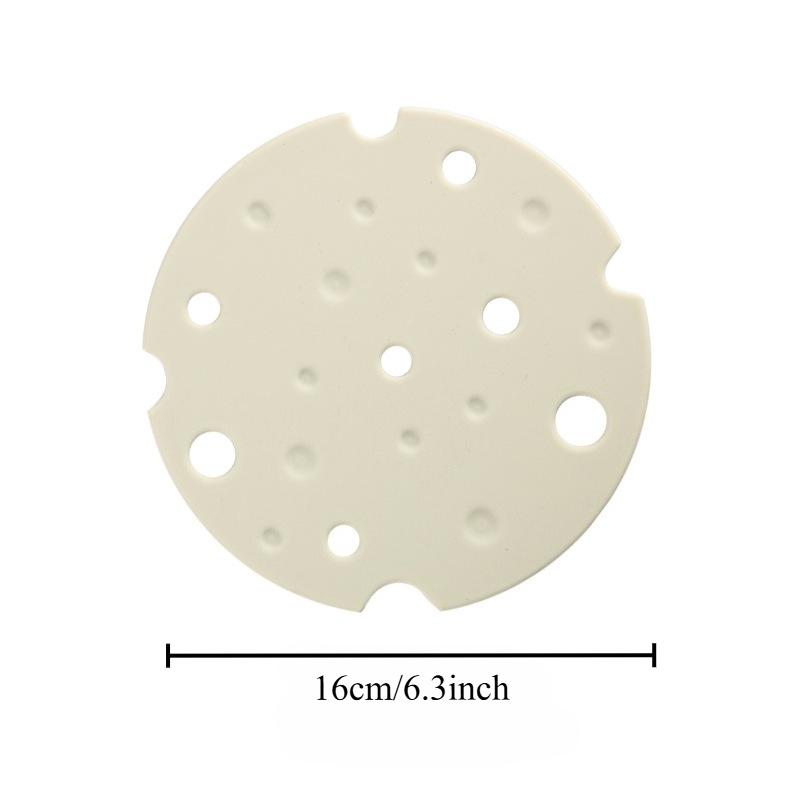 Cream-style Silicone Heat-resistant Mat,Non-Slip Trivet Pot Anti Scald Under Hot Cookware Holder Cup Coaster,Kitchen Accessories