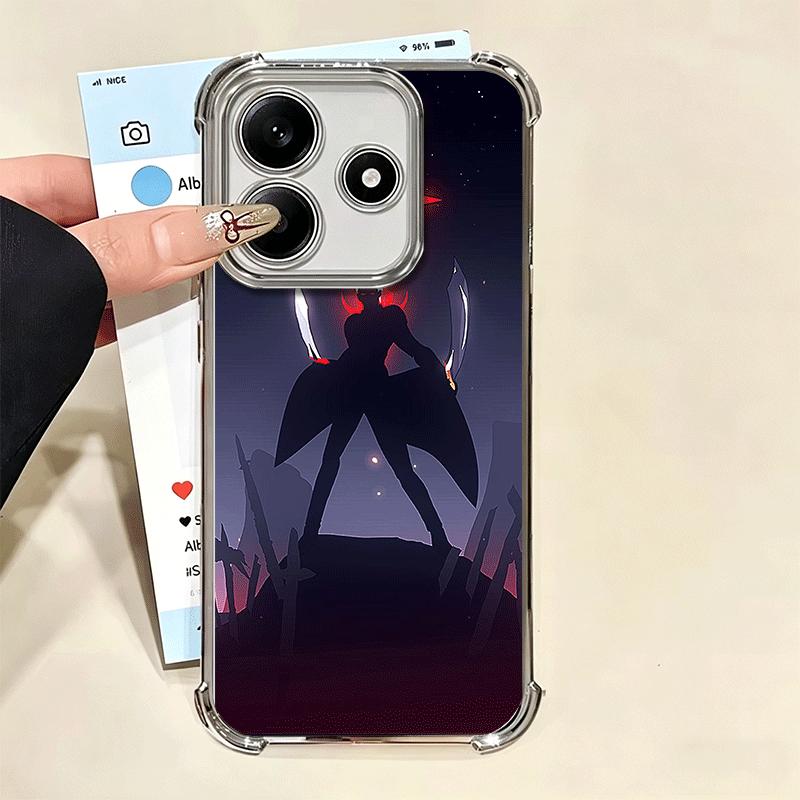 Fate Zero Stay Night Archer Plating Phone Case For Xiaomi Redmi Note 14 15 Pro Plus 13 12 11 11S 11T 10 9S 9 5G Anti-Fall Airaba