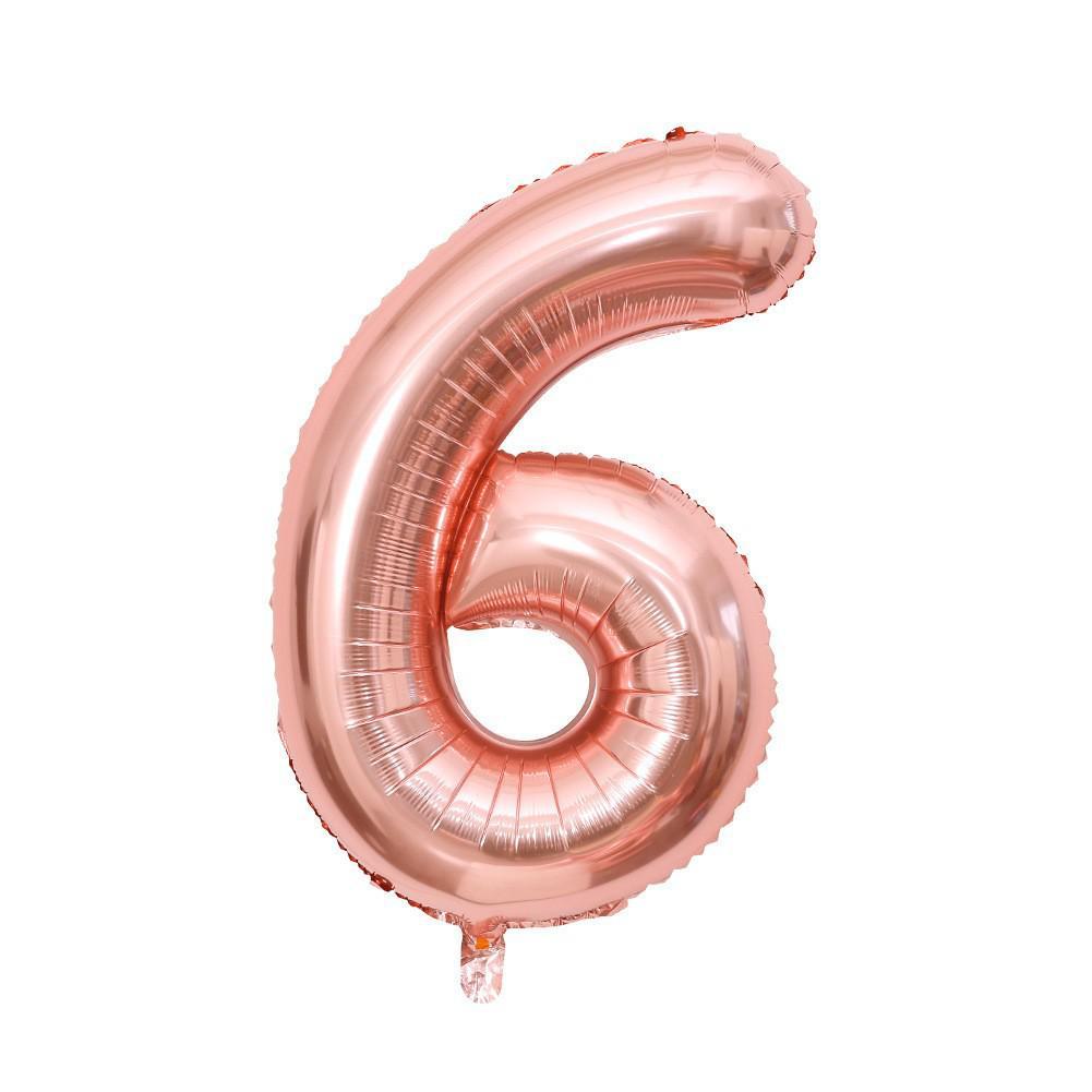 32-Zoll großer Folien-Zahlenballon für Hochzeiten und Partys