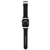 Karl Lagerfeld Pasek Klawmslkcnk Apple Watch 38/40/41Mm Czarny/Black Strap 3D Rubber Karl&Choupette Heads